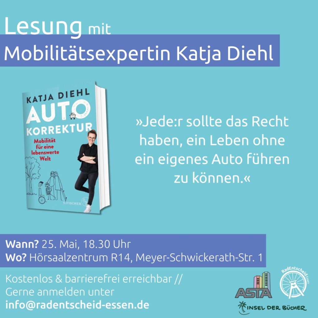 Lesung Katja Diehl: „Autokorrektur“