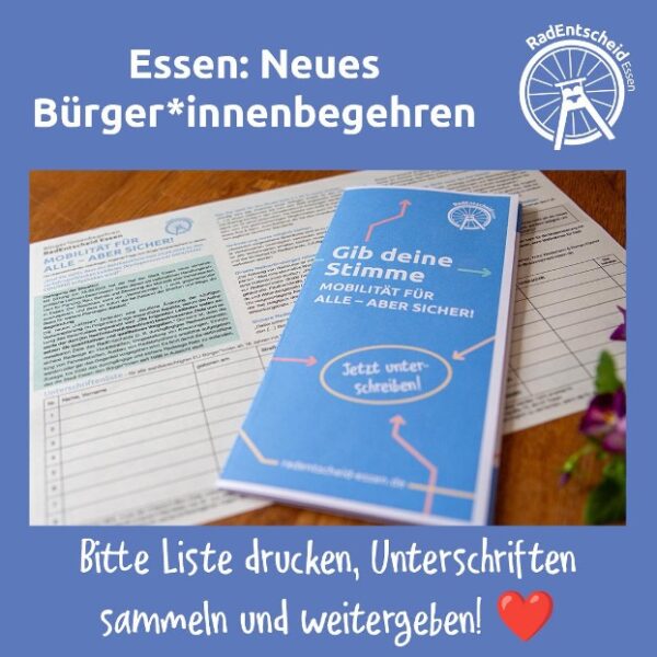 Neues Bürgerbegehren