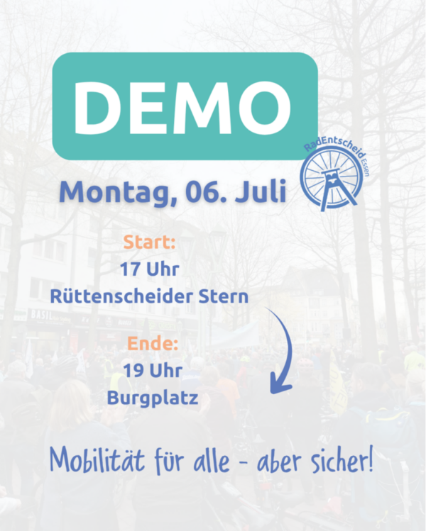 Demo Mobilität für alle - aber sicher!
